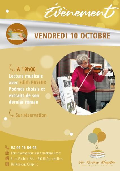 INSTANT SUSPENDU AVEC EDITH PAYEUX