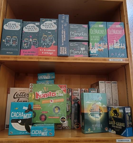 Achat de jeux de société