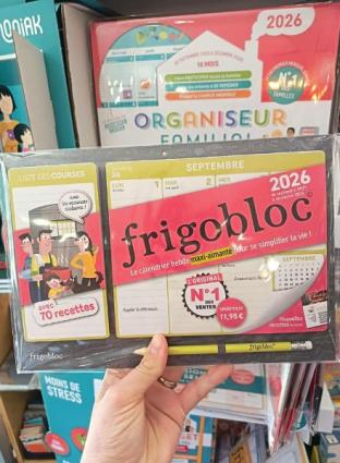 Frigobloc 2026 70 recettes